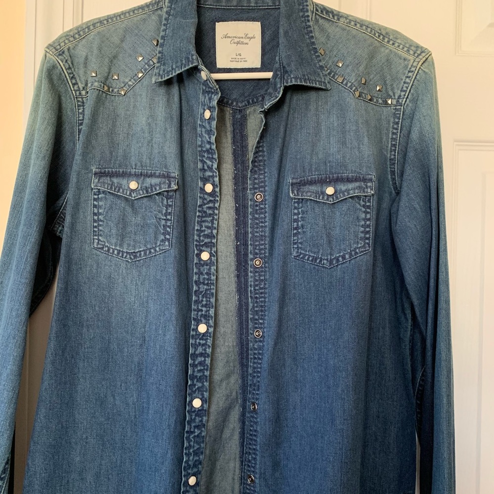 American eagle Jean shirt